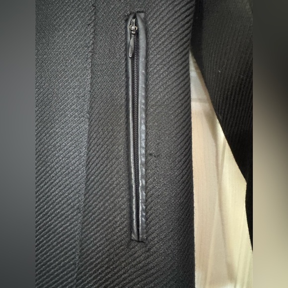 Mackage Will Blend/Leather Accent Belted Coat (Like New) - Picture 7 of 10